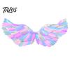 Cosplay Wings for Theatre Performances Angel Feather Kids, Colorful Wing Costume Accessory Fallen with Elastic Straps Strap Halloween Party, Cosplay,