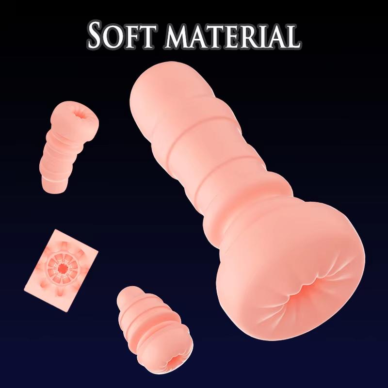 Male Masturbator 5D Flesh Telescopic Automatic Heating Real Voice Oral Masturbator Blowjob Machine Vagina Sex Toy
