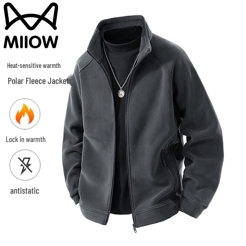 MaoRen Men's Stand Collar Winter Jacket