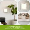 Pack of 4 Wall Mounted Holders for Vinyls Albums Using Sticky Materials Strong Adhesion Easy Installation Home Decors