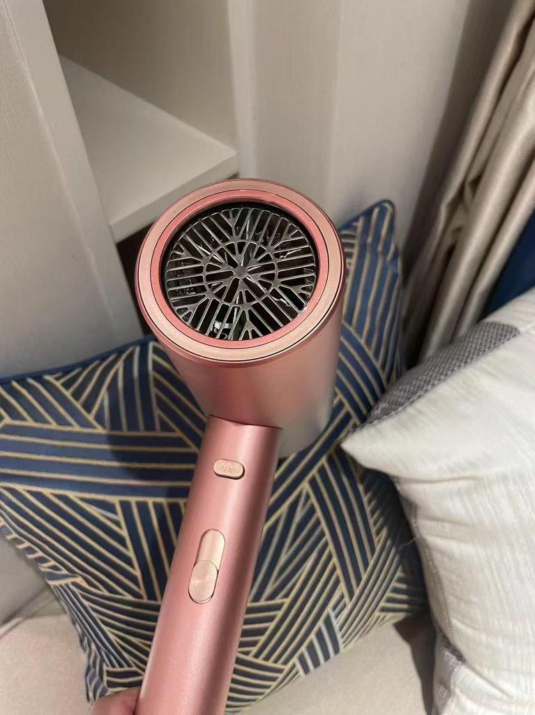 High-Speed Ionic Hair Dryer: Silent, Strong Wind, Quick-Dry, Constant Temperature, High Power for Household and Dormitory Use.