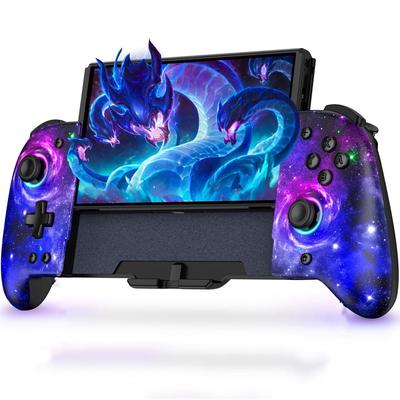 Spínač RGB Makro Ovladač Programování Gyro Rychlý 1000mAh Vysoce Kompatibilní s Ovladačem Hvězdné Oblohy, 8-Barevné Světlo, Funkce, Úchop, Funkce,