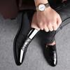 Leather Casual Business Men's Formal Shoes Spring Autumn Social Shoe Male Suit Cheap Clearance Office Gentleman Clothing New 39