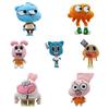 Neue Welt von Gumball Darwin Plüschtier Cartoon Banane Joe Anais Richard Nicole Plüschtier Kawaii Weiches Dekor Kissen Spielzeug Kindergeschenk