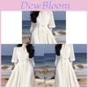 Classic White Chiffon Dress With Vneck And Pleated Design For Spring Summer Elegance