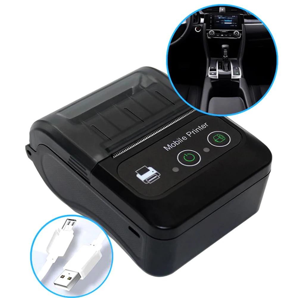 Effizienter Thermodrucker für Quittungen für Android und iOS 58mm Kompaktes Design mit stabilem Druck und flexiblen Ladeoptionen