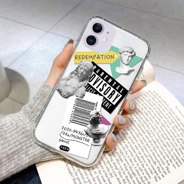 Case For Iphone 11 13 Pro Case Silicone Clear Funda For Iphone 13 11 12 Pro Max 13 Mini 6 6s 7 8 Plus X Xr Xs Max Se 2020 Covers