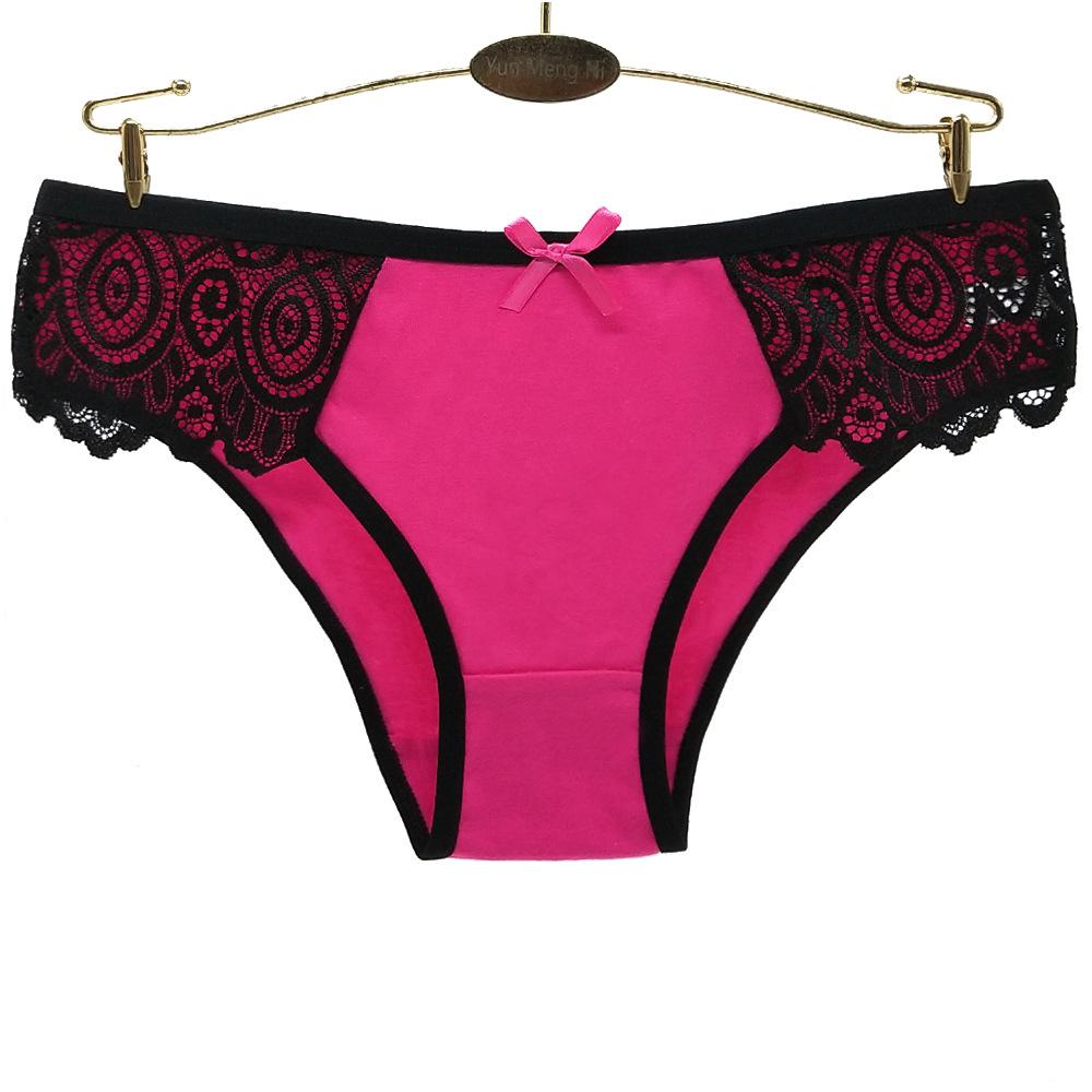 Women's Panties Sexy Female Underwear Cotton Underpants Girls Briefs Ladies Shorts Lingerie 6 Pcs/set