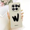 For Xiaomi Redmi Note 15 Pro+ 15Pro 5G Lucky Initial Letter Phone Case For Redmi Note 15 Pro Plus 5G Soft Silicone Case Bumper