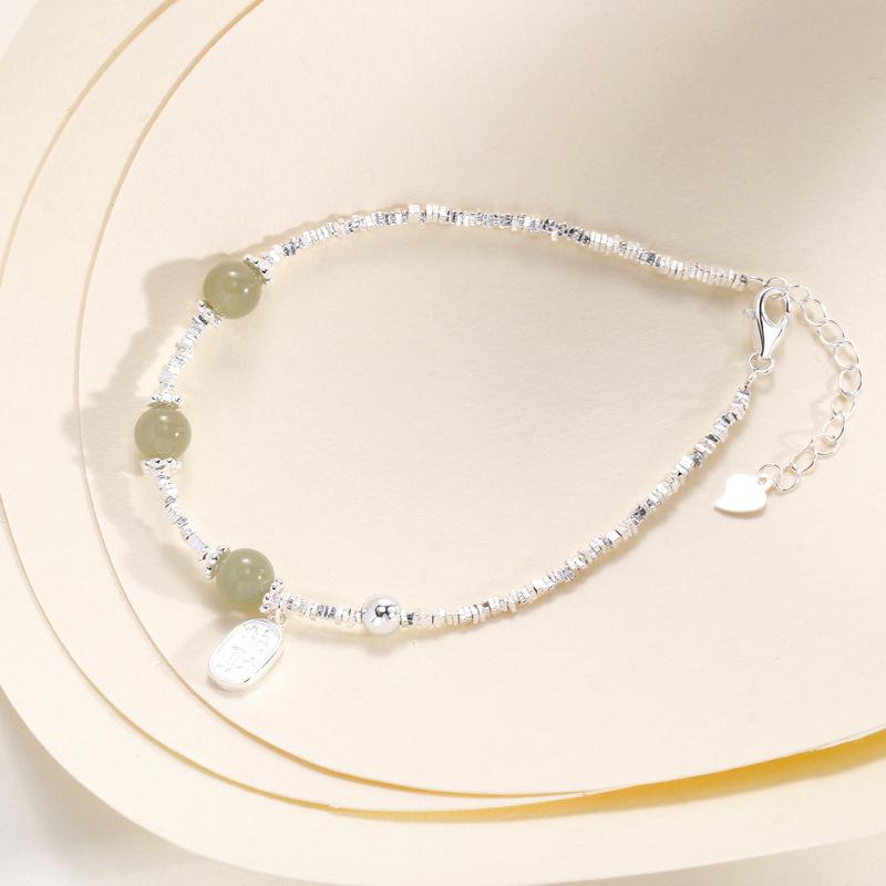 Lucky Nafu Bracelet Women's Guochao New Chinese Niche Delicate Round Bead Bracelet Women