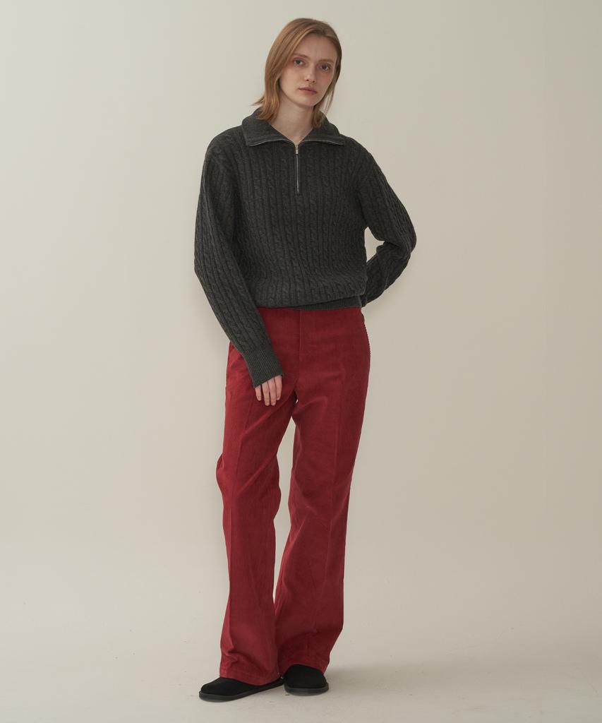 MOTT Corduroy Classic Bootcut - Burgundy