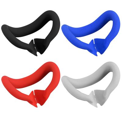 Almohadilla de silicona de repuesto para la cara de AU, almohadilla para la cara para mascarilla Meta Quest