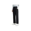 New FILA Knitted Sports Pants Women's Pitch Black A11W441608F-BK