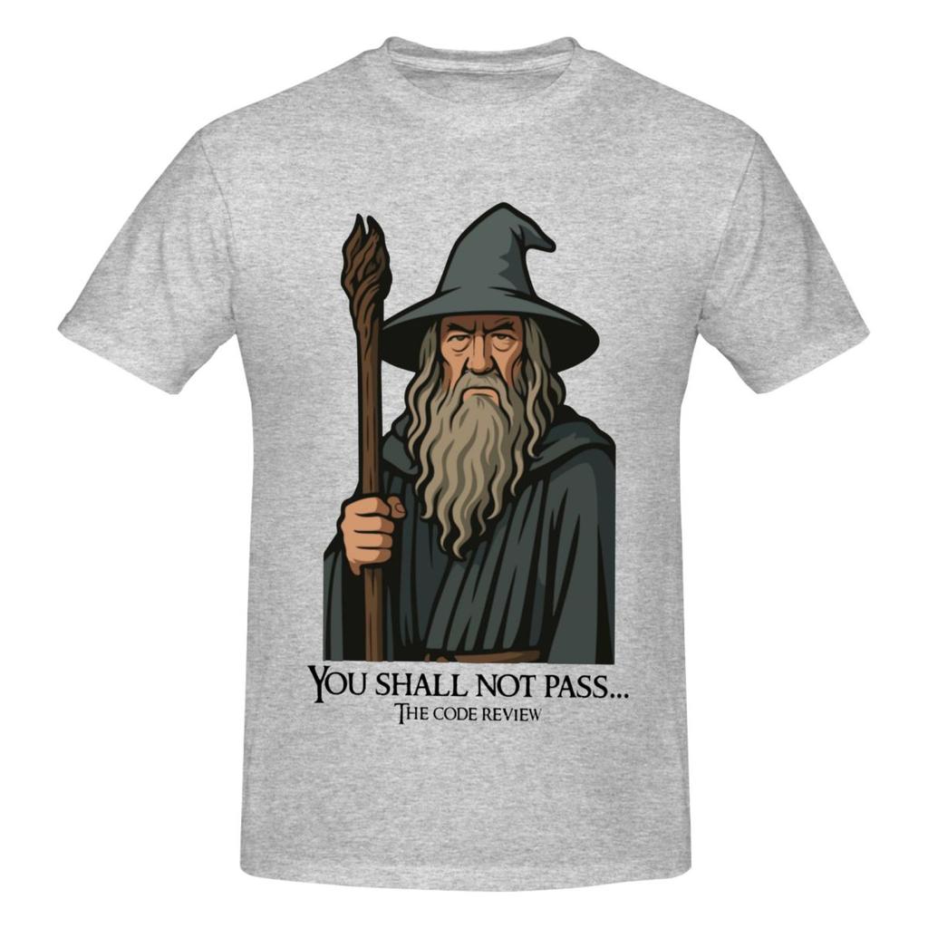 Gandalf You Shall Not Pass Llords Of The Rrings Movie Trending T Shirts Graphic Y2k Unique Customized Unisex Wounisex Tshirt Tops