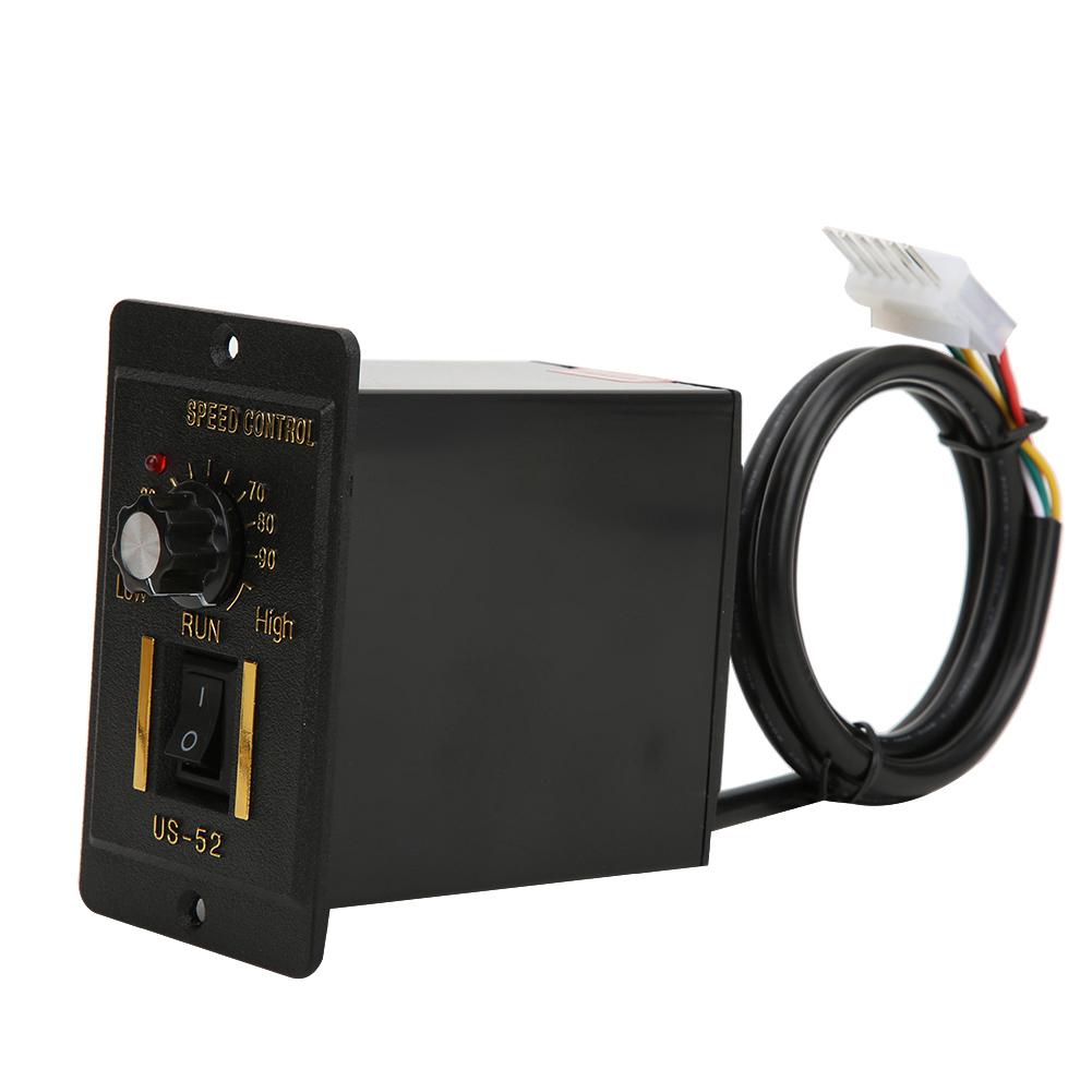 Régulateur de Vitesse Moteur BERM avec Bouton Fileté Potentiomètre Interface 3.96 AC220V 50Celsius60Hz