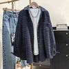 Plus Size Korean Plaid Thick Coat for Women - Stylish & Warm for Spring/Autumn