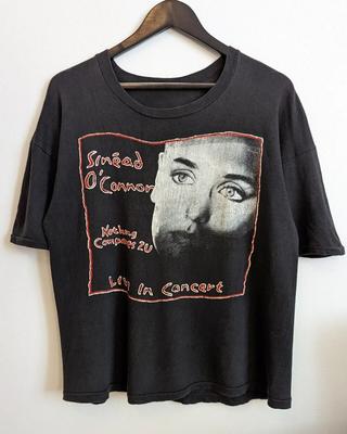 Sinead O'Connor Nothing Compares Gyvo Koncerto Marškinėliai Visų Dydžių S-2345XL Unisex Marškinėliai