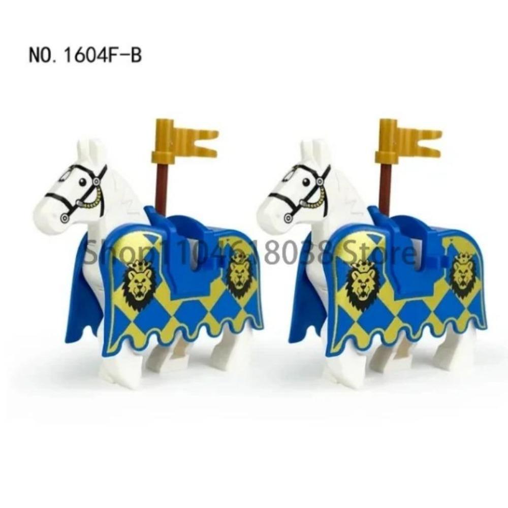 Zielony Smok Rycerze Kruk Tarcza Figurki Akcji MOC Średniowieczni Starożytni Rycerze Scena Klocki Kreatywne Zabawki dla Dzieci