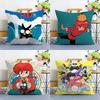 Cartoon R-Ranma1 2 Kissenbezug Sofa Wohnzimmer Schlafzimmer Beidseitig bedruckt Quadratisches Kissen Nickerchen Kissenbezug