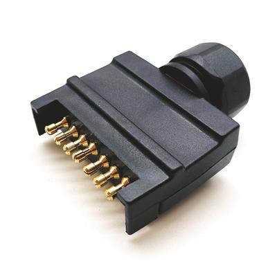 Socket Set 7 Pin 12V Plug Male Connector Accessory Trailer Accessory Repairing Parts Supplies Fittings Portable Sockets