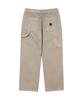 UCLA Unisex Preppy Wide Hammerloop Denim Pants [Beige](Ub8Dp02_25)