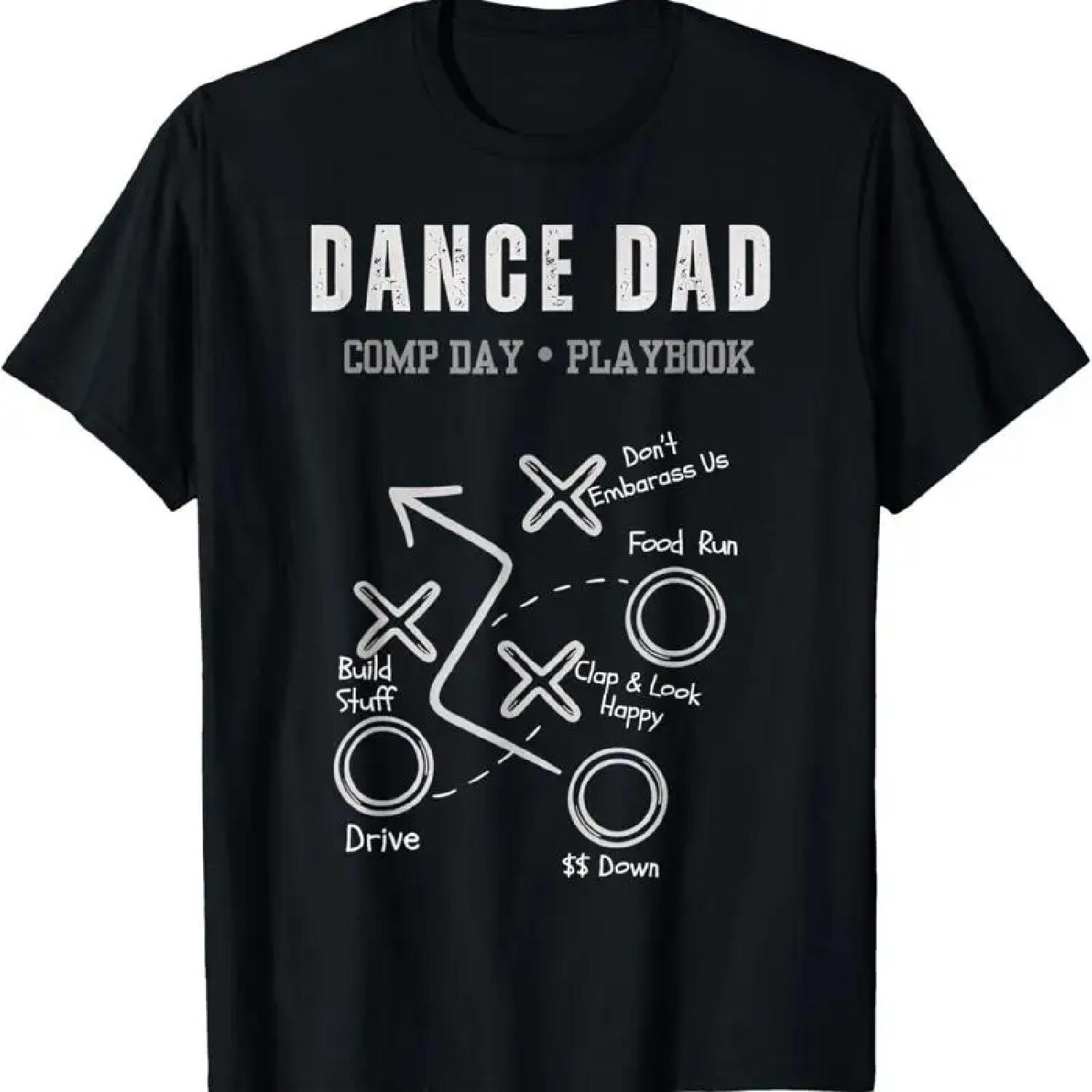 Dance Dad playbook T Shirt XXXXXL разноцветный
