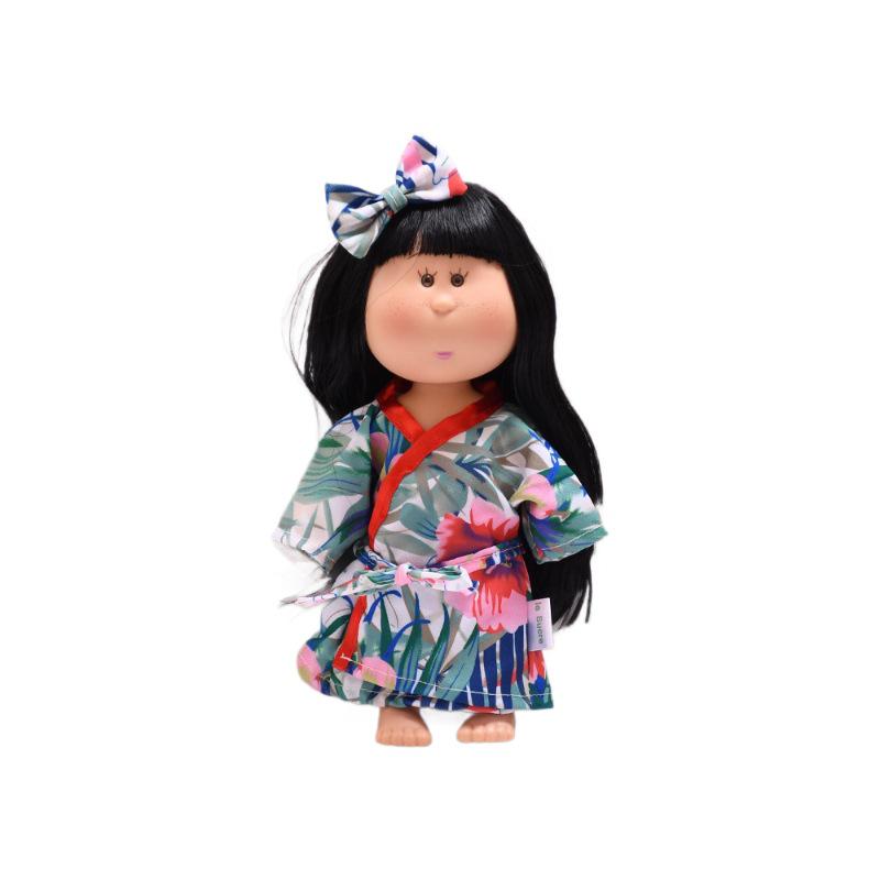 Spain Mia Potato Doll 24cm Clothes - Printed Kimono Dress-up Set
