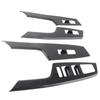 Car Interior Door Armrest Window Switch Panel Cover Trim Carbon Fiber Style Replacement for Kia EV6
