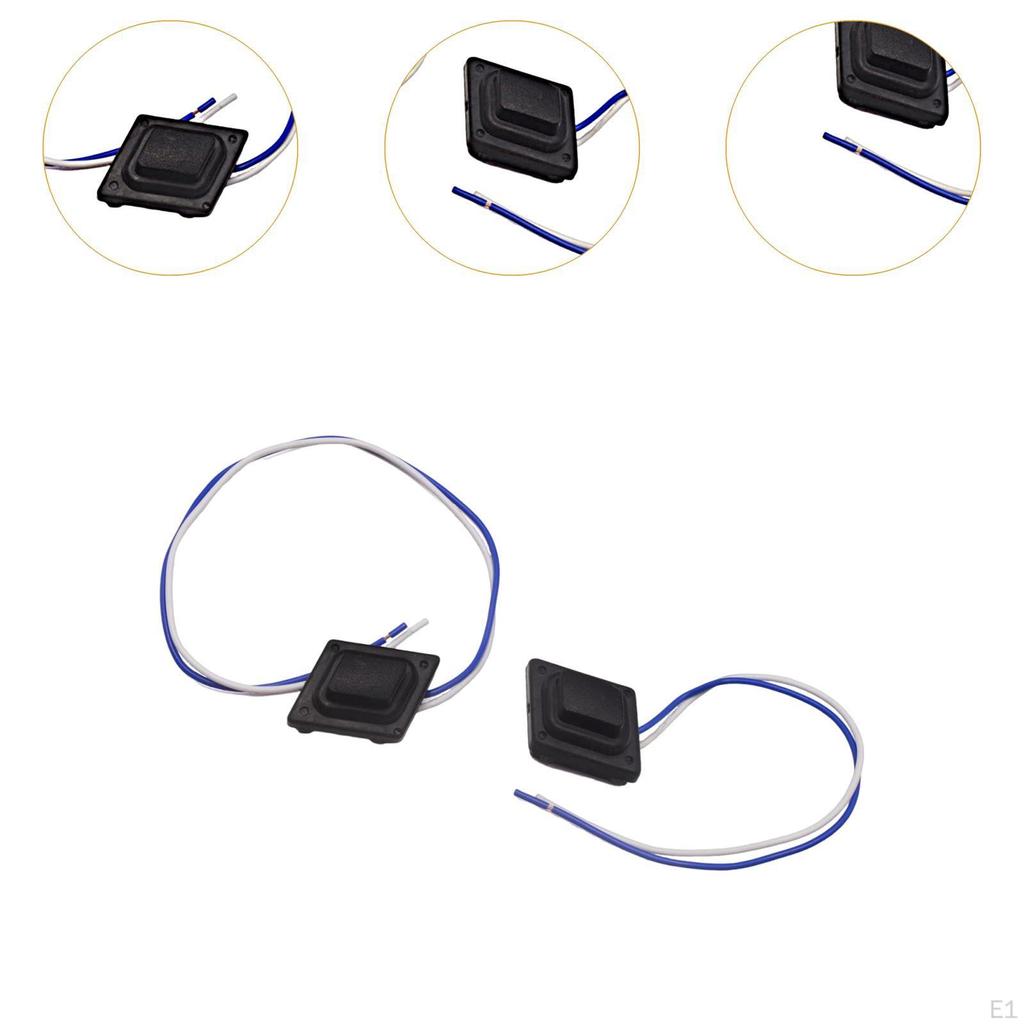 2x Door Handle Button Switch 82651D9710 Easy to Install Black Professional Repair Parts Sturdy