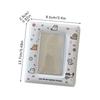 3 Inch Photocard Binder Photo Card Holder Card Sleeves Idol Id Cards Collector Kawaii 40Pcs Card Capacity Hollow Cartoon Album