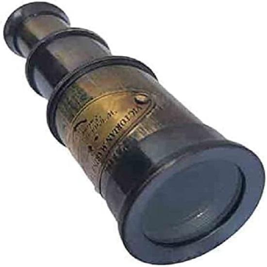 

Морской телескоп ручной работы из старинной латуни 15,24 см в викторианском стиле из морской латуни Морской телескоп