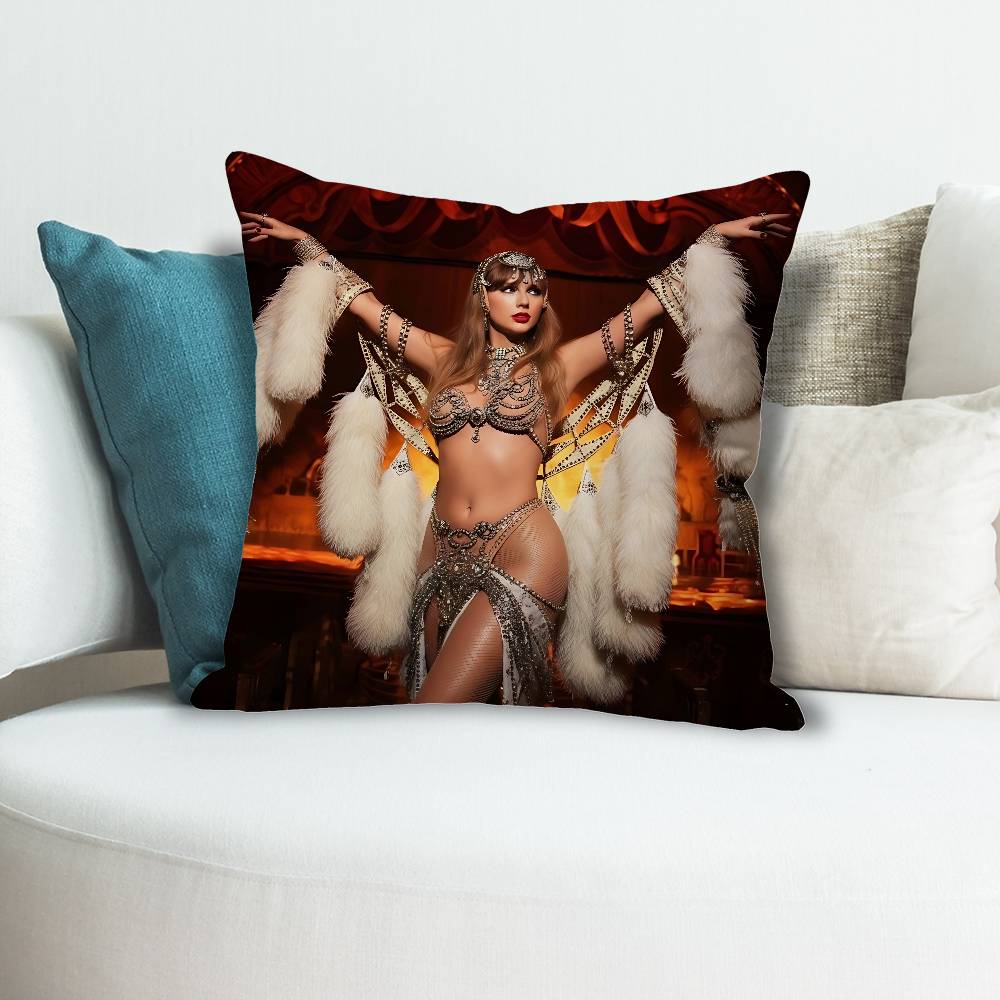 La Vita di Una Showgirl Celebrità Anime Merchandising Federa Stampata All-Match Decorazione per Divano Auto Ufficio Protezione