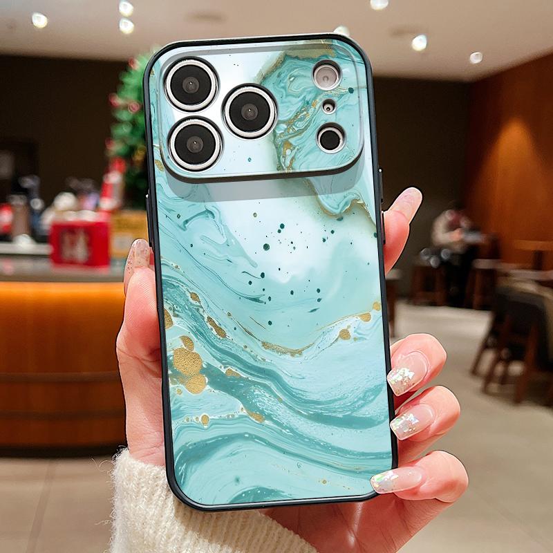 Watercolor Marble Case For iPhone 17 18 Pro Max Magnetic For Magsafe Skin Feel Hybrid Phone Cover For iPhone 16 15 14 13 Pro Max