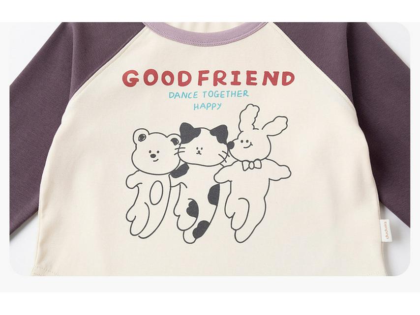 Dudu Home Spring Collection: Soft, Skin-Friendly Cartoon Anime Girls' Set