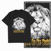 Coolmind Z1063 100% Cotton no pain no gain tiger Exclusive Graphic Men T shirt Cotton men tshirt for men tee shirt