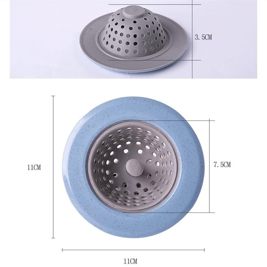Sink Strainer Silicone Sieve Kitchen Sink Filter Mesh Fillers For Hair Gootsteen Zeef Things For Kitchen Accessories