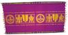 Yadadri Shri Bhargavas - Sri Venkateshaya Namaha Shawl 2.25mts - Purple Color