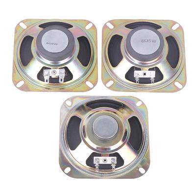 רמקול ארקייד 4 אינץ' 8 אוהם 5W עם גריל 4 אינץ' למכונת משחק ארקייד מכונת טופר ערכת מגבר רמקול