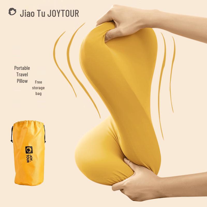 Jiatu Travel Cat Belly Memory Foam Neck Pillow