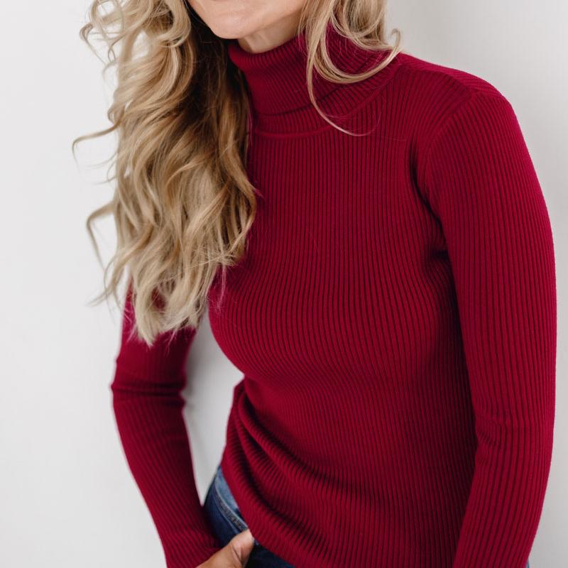 Fashion Women Sweaters Pullover Autumn Winter Turtleneck Sweater Female Solid Ofifce Lady Long Sleeve Sweaters Tops