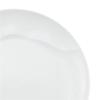 NARUMI RYDGES Plate, 27cm, White, Stylish Relief Lunch Plate, Signature Design, Microwaveable, Dishwasher Safe, 52257-5977