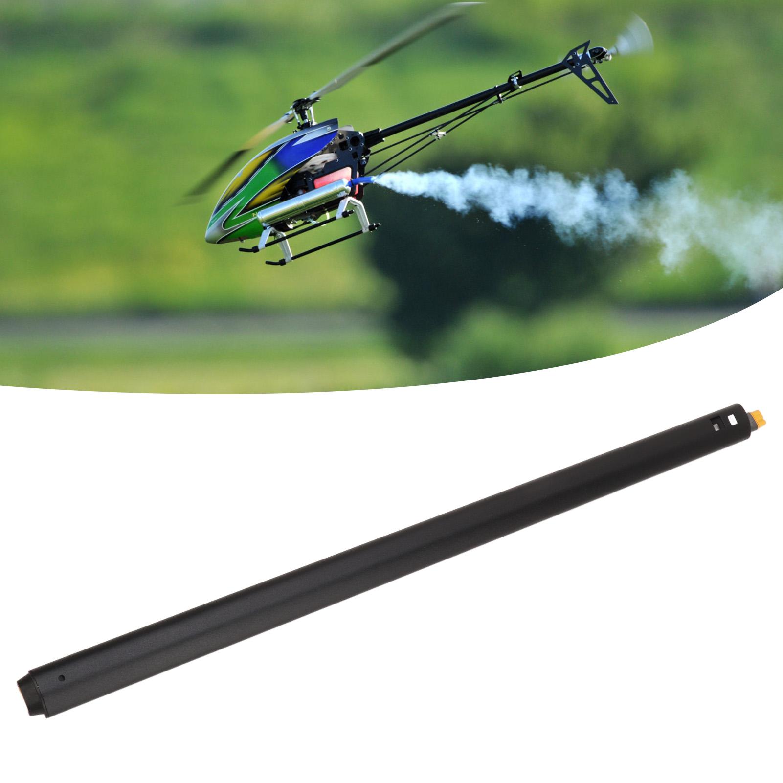 

RC Helicopter Tailpipe Aluminum Alloy High Hardness RC Aircraft Tail Pipe Reinforcement Part for Flywing FW450 V3 Remote Control Helicopter