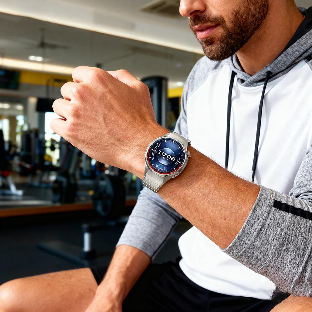 Oryginalny Metalowy Pasek Tytanowy Bez Szpar Dla Huawei Watch GT6 Pro 46mm Luksusowa Bransoleta Dla Huawei Watch GT 6 46mm Specjalistyczny Pasek Zegarkowy Z Szybkim Zapięciem