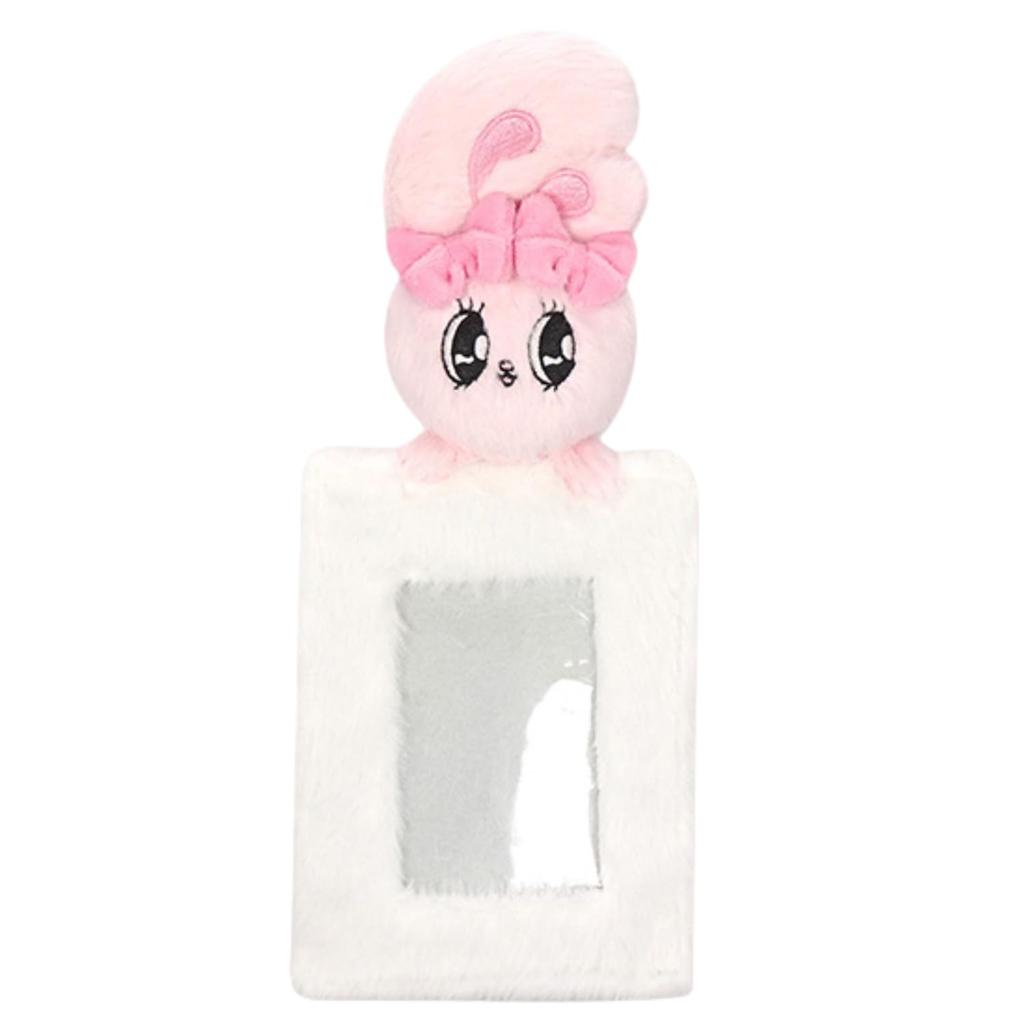 Esther Bunny Plush Photo Holder, 3 Types, Approx. 25cm (Ribbon Bunny)