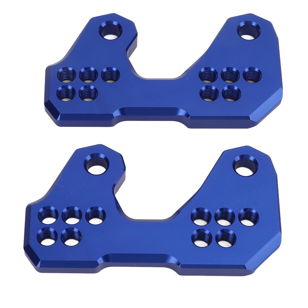 2pcs Passenger Footpad Back Shift Bracket CNC Aluminium Alloy Replacement for YZF R3 MT25 MT03Blue