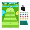 Golf Schlagmatte Training mit Bällen Tragbares Spielset Putting für Außen Innen