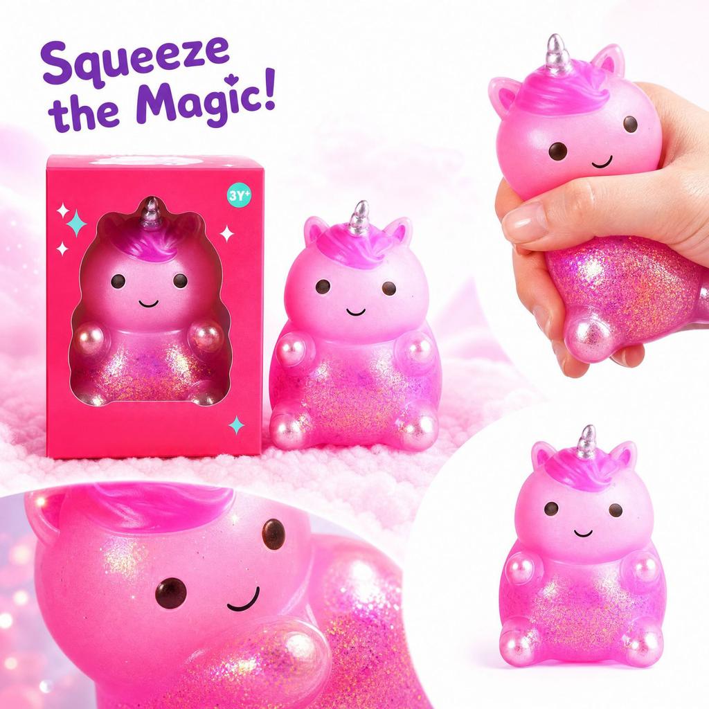 Stress Ball Toy for Adults and Kids, Sensory Sphere for Desk and Travel