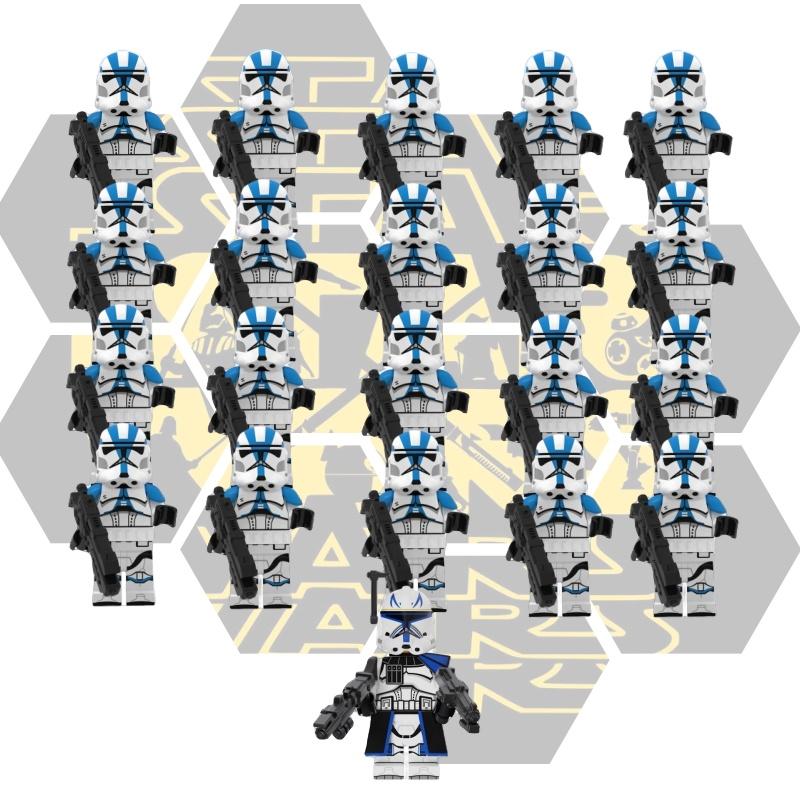 21pcs Building Blocks Toy Robot For Creative Play Compatible With Lego Star Wars Series