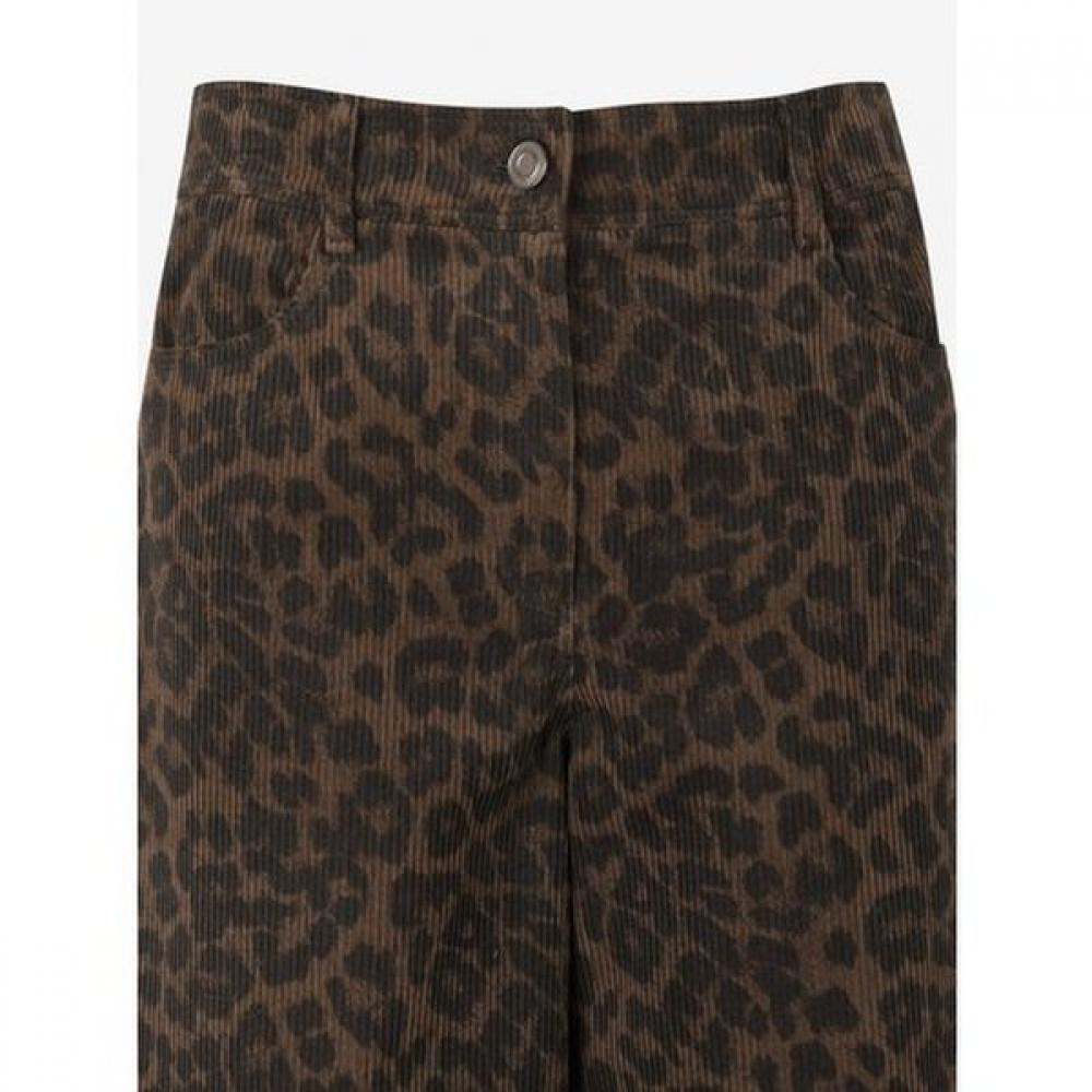CC collect. Leopard Corduroy Pants C254msa701