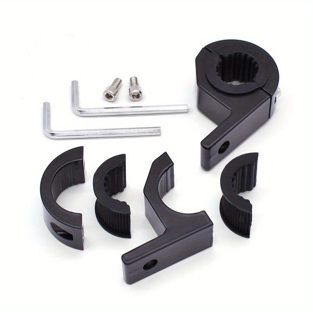 1pc/2pcs Motorcycle LED Headlight Clamps Brackets Tube Clamp Mount Kit for Motorcycle Spotlights Fog Light Mount